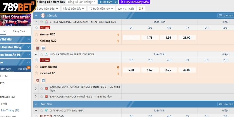 Tài Xỉu bóng đá là loại cược dựa vào tổng số bàn thắng